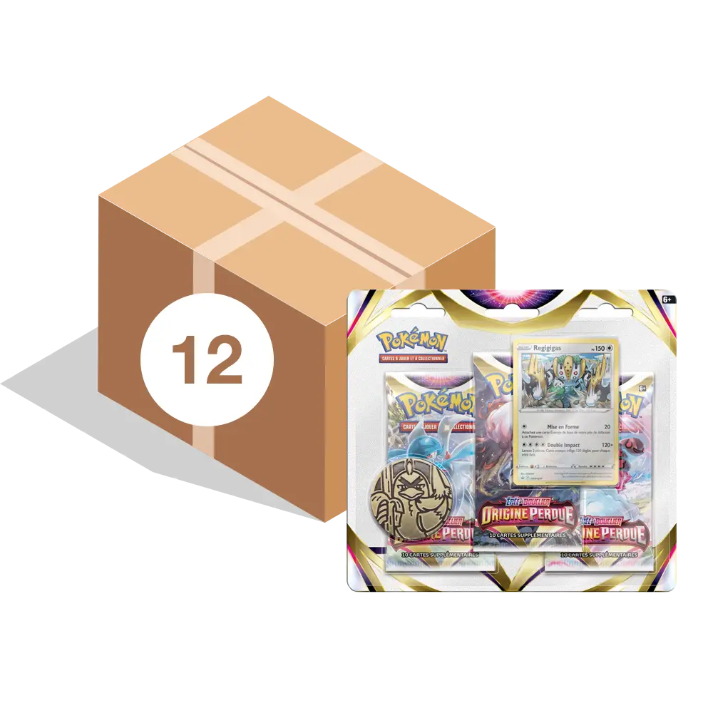 Case scéllée 12 Tripack EB11 Origine Perdu en francais Holora