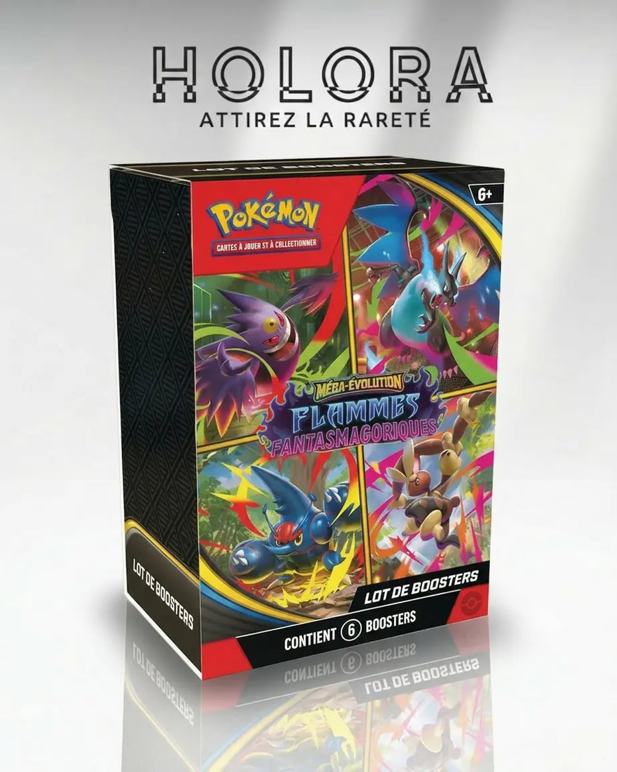 Bundle ME02 Flammes Fantasmagoriques — 6 Boosters FR Scellés