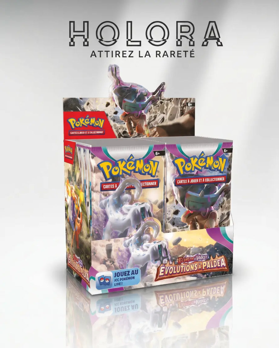 Display Pokémon Évolutions à Paldéa -EV2 -FR Holora