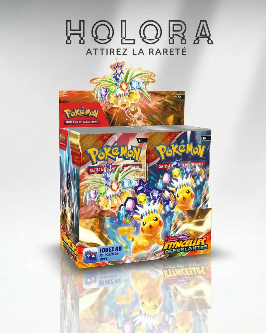 Display Pokémon Étincelles Déferlantes -EV8 -FR Holora