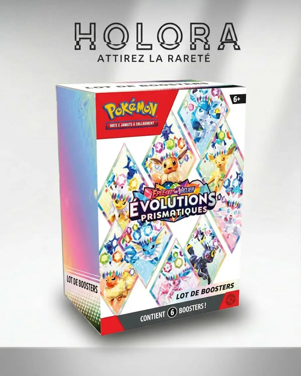 Display Pokémon Bundle EV8.5 Évolutions Prismatiques Fr