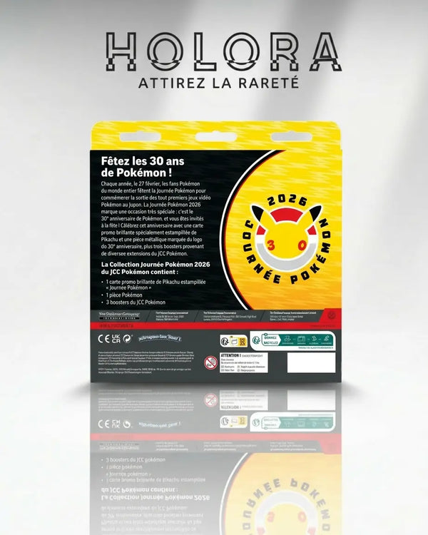 Coffret Pokémon 30 ans Pokémon Day 2026 - Fr