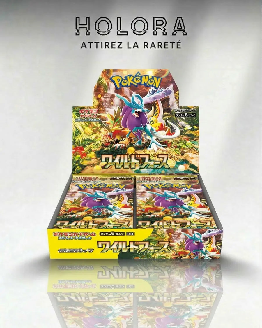 Display Pokémon Wild Force -SV5K -JAP Holora