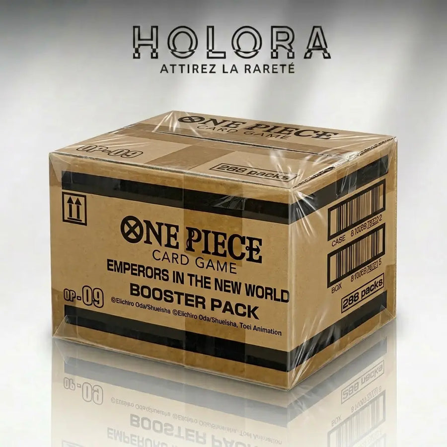 Case One Piece Emperors in the New World -OP09 -JAP Holora