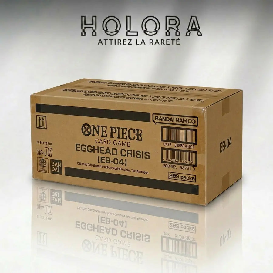 Case One Piece Egghead Crisis -EB04 -JAP Holora