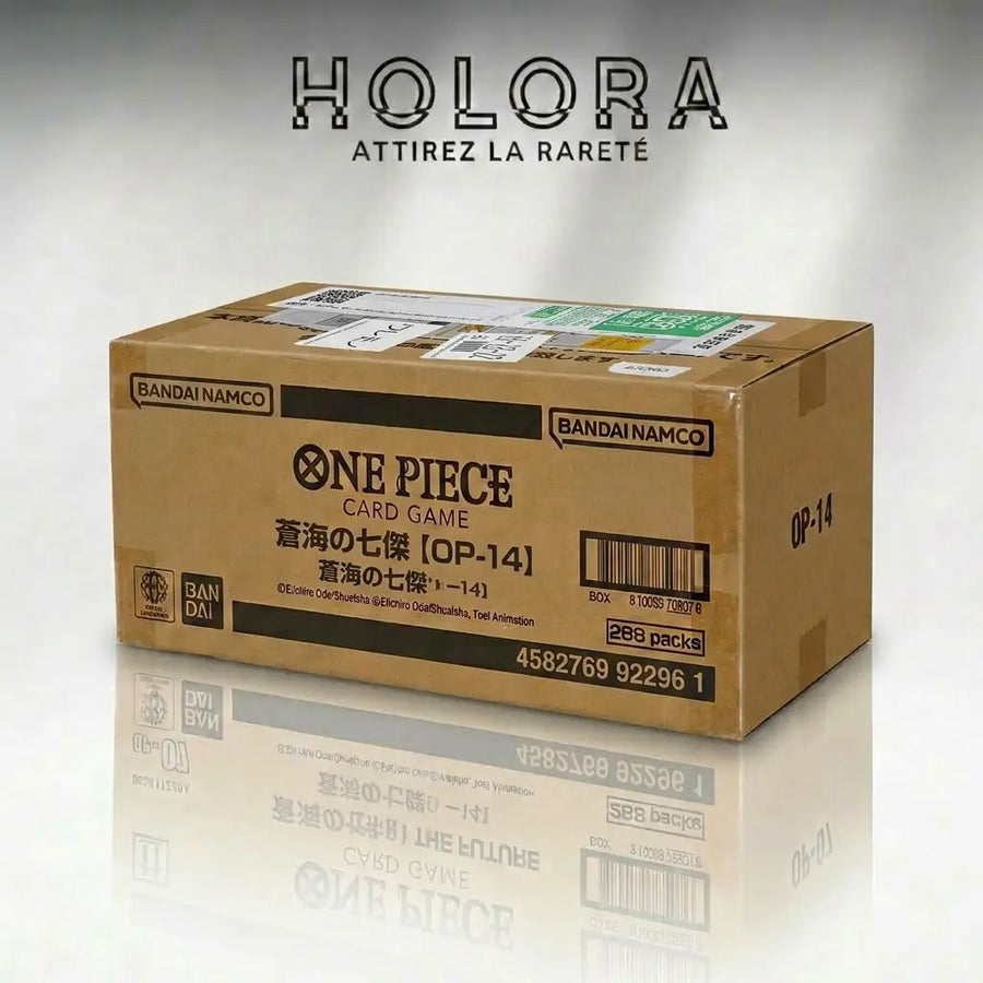 Case One Piece Seven Warlords of the Sea -OP14 -JAP Holora
