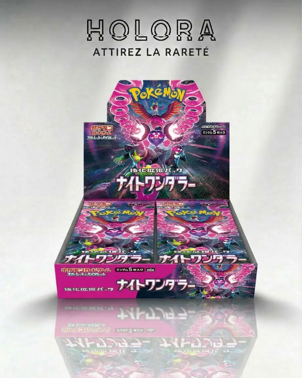 Display Pokémon Night Wanderer SV6A jap
