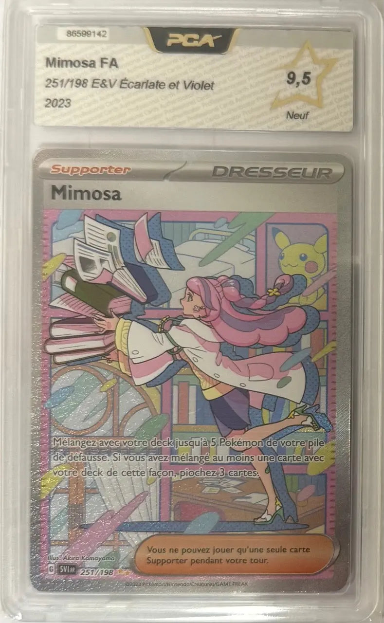 Carte gradée Mimosa FA 251/198 EV (FR) notée PCA9.5 Holora