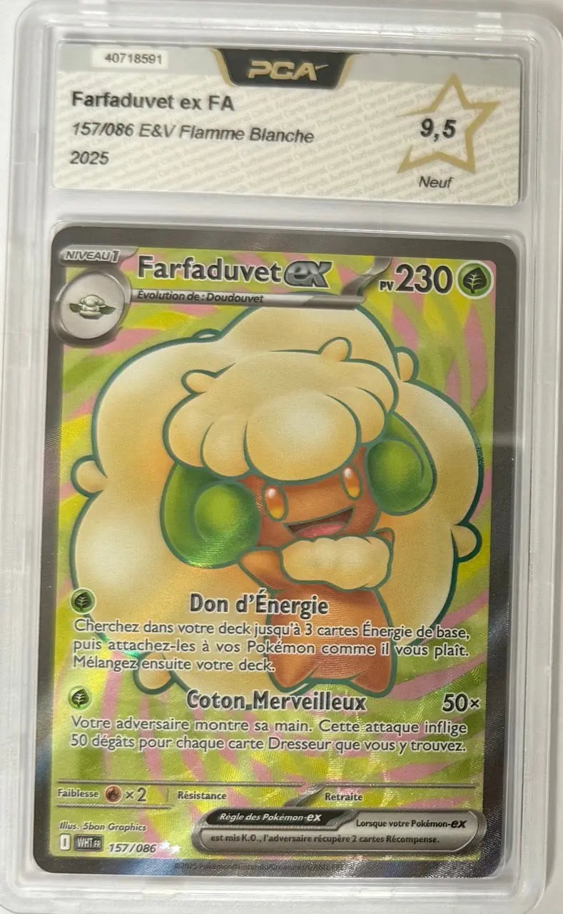 Carte gradée Farfaduvet 157/086 Flamme Blanche EV10.5 (FR) notée PCA9.5 Holora