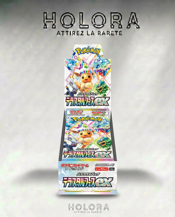 Display Pokémon Terastal Festival ex SV8A jap
