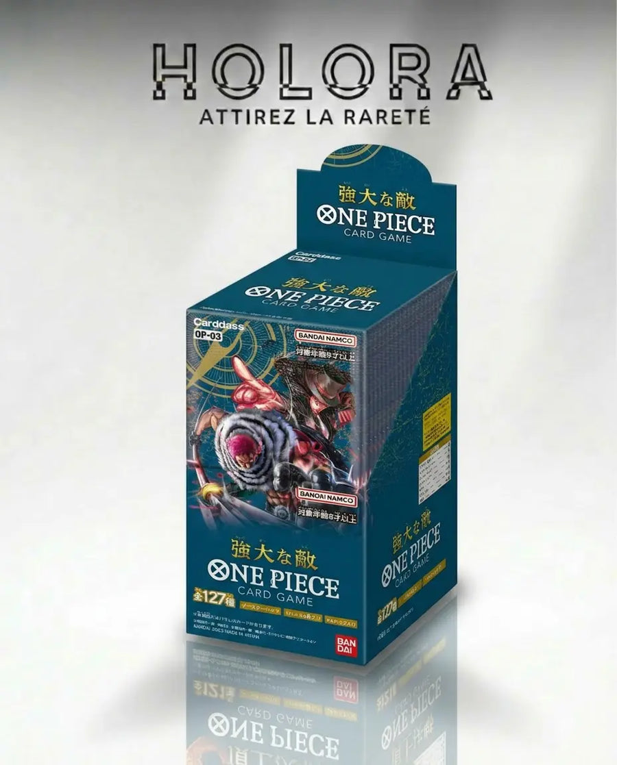 Display One Piece Pillars of Strength -OP03 -JAP Holora