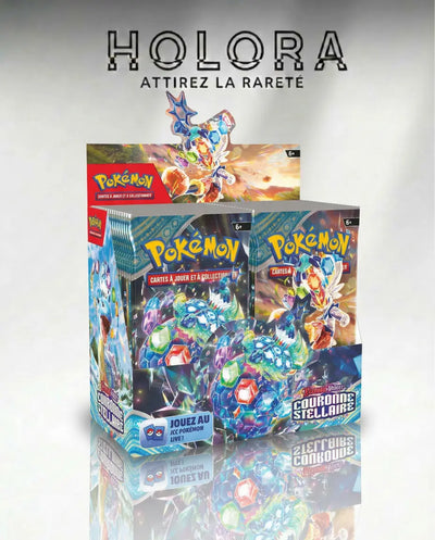 Display Pokémon Couronne Stellaire -EV7 -FR - Holora