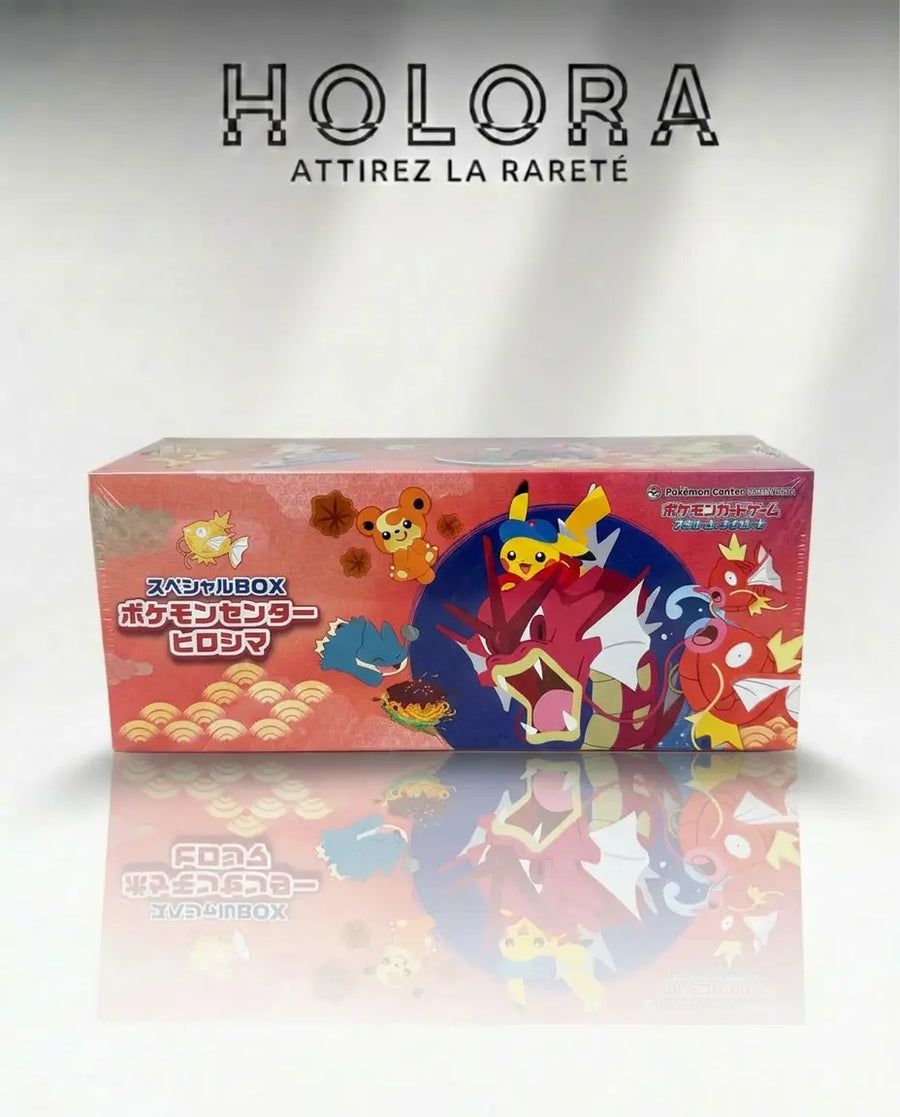 Coffret Pokémon Center Hiroshima JAP — Exclusivité Pokémon Center Japan Holora