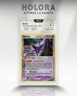 Carte gradée Pokémon Mentali Holo EX Espèces Delta 4/113 PCA9 Fr Holora