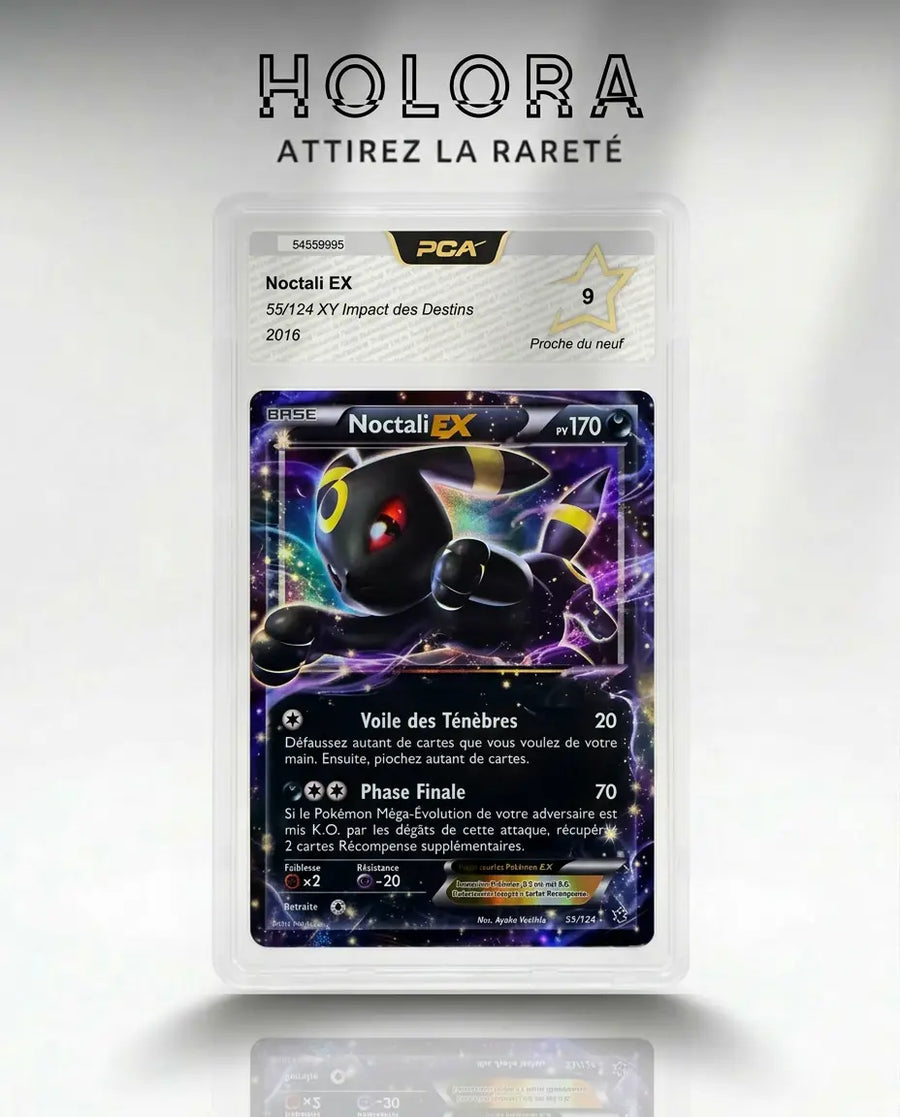 Noctali XY Impact des Destins 55/124 PCA9 — Carte Gradée FR Holora