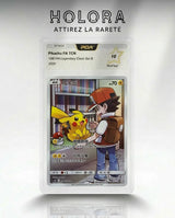 Pikachu et Sacha 198/194 PCA10 Chinoise — Carte Gradée Collector Holora