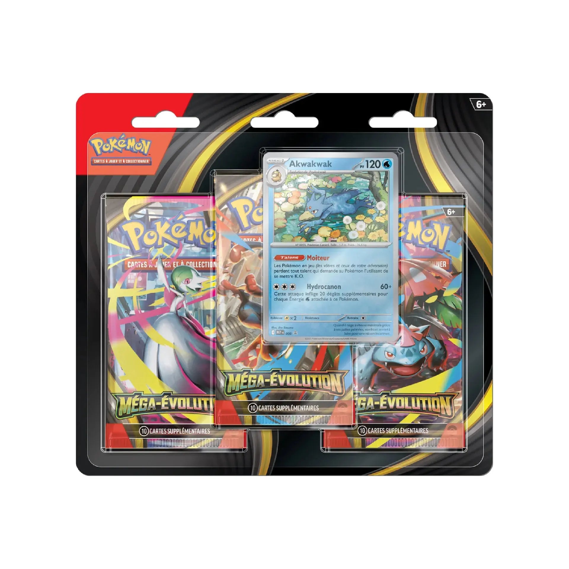 Tripack Mega Evolution ME1 (Promo aléatoire) Holora