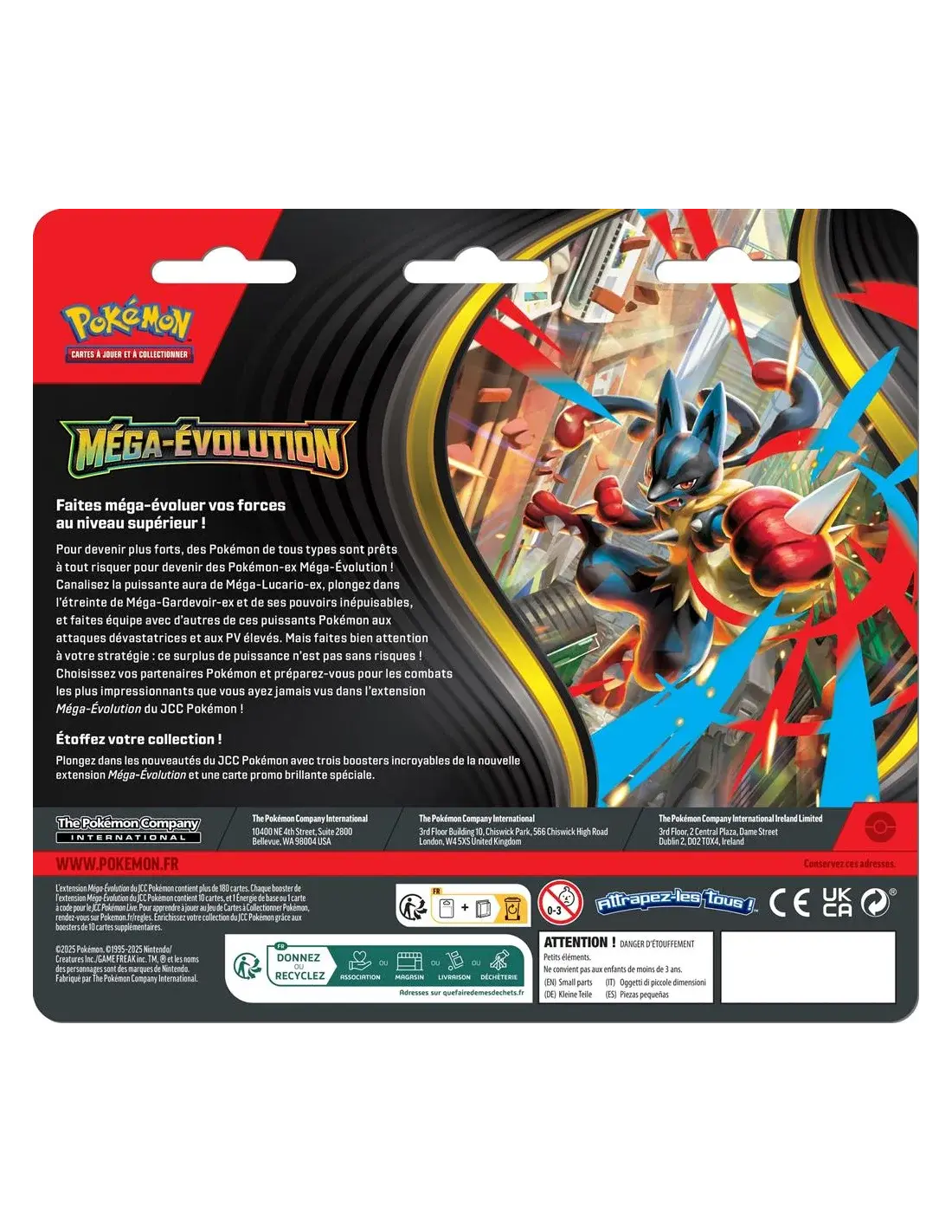 Tripack Mega Evolution ME1 (Promo aléatoire) Holora